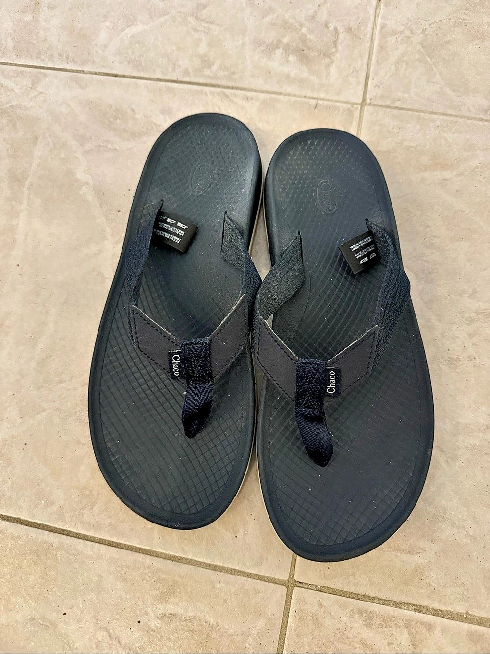 Chaco Lowdown Flip Black Sport Sandals